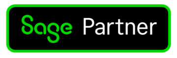 Sage Partner - brilliant green badge