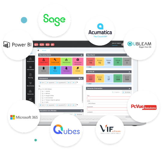 Integra tu sistema de información DimoMaint