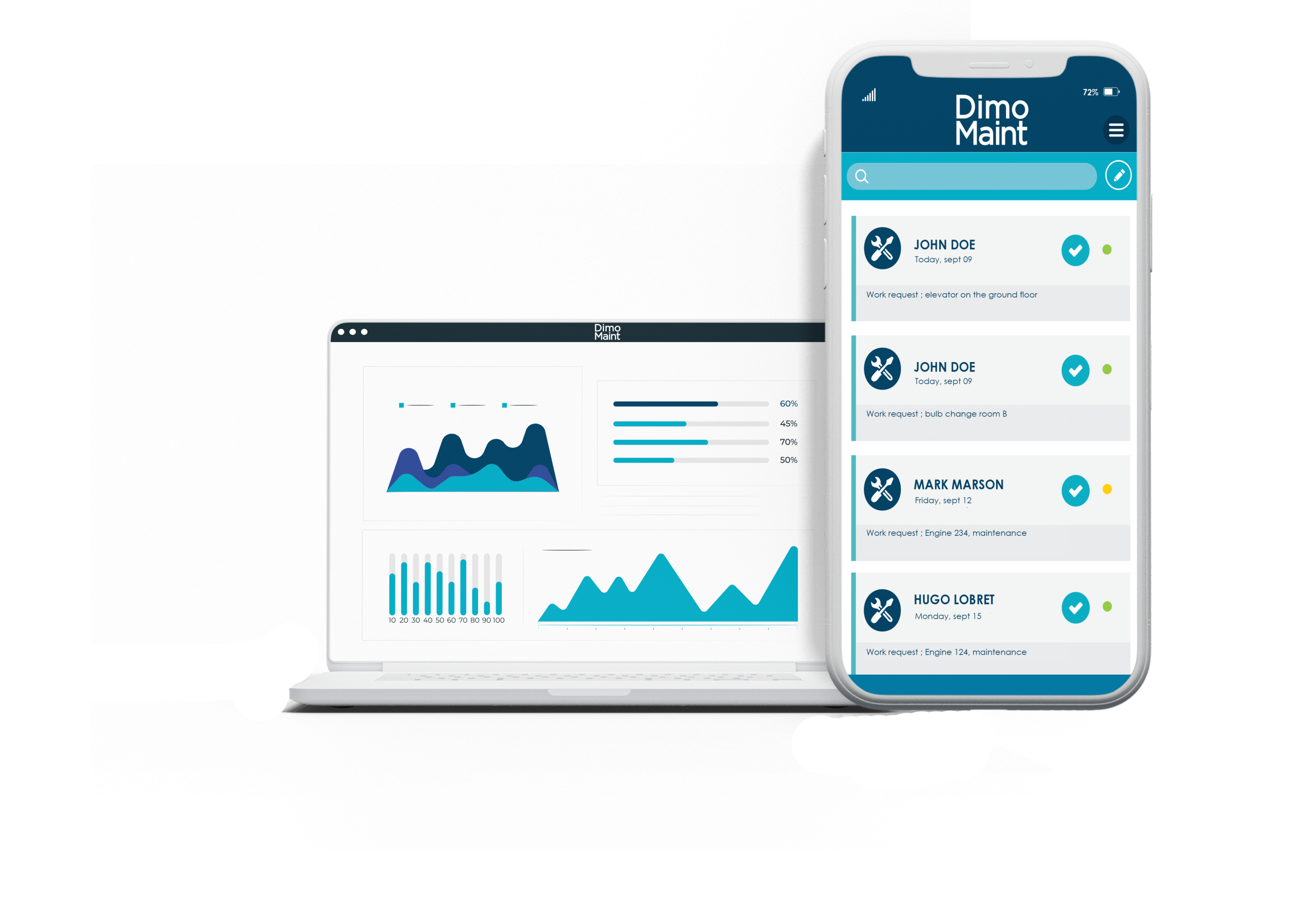 A mobile application designed for the field