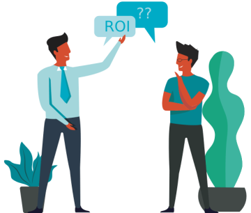 How is the ROI for a CMMS calculated